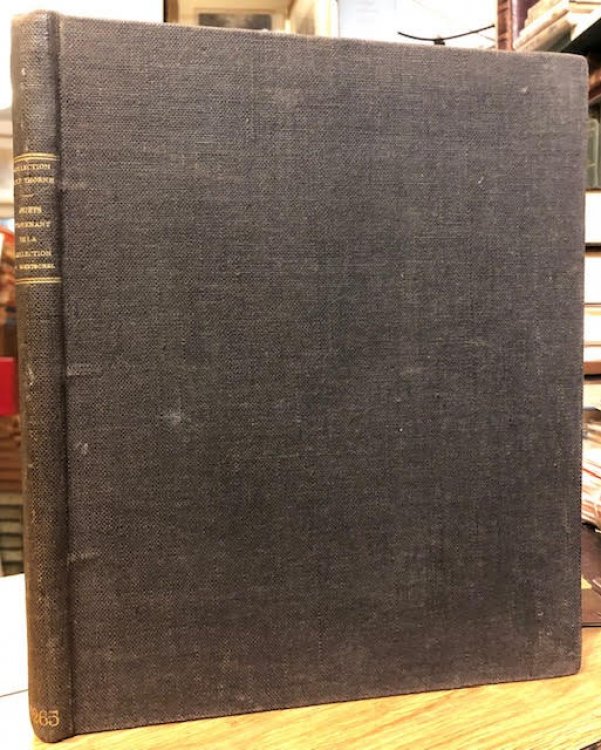 Catalogue des Tableaux Anciens . Aquarelle-Gouaches-Pastel . Collection de M. T. P. Thorne [bound with] Objets d'Art . de la Collection Georges Hoentschel . Auction les Lundi 22 et Mardi 23 Mai 1922 [and] le Lundi 29 Mai 1922. Two volumes in one