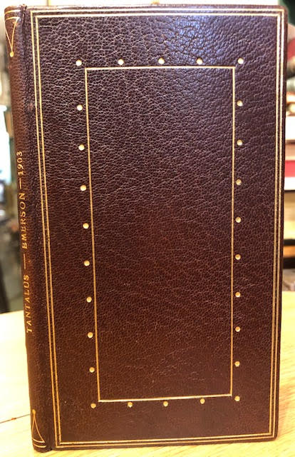 Tantalus : With a Memorial Note by F. B. Sanborn
