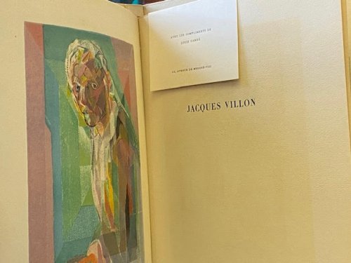 Jacques Villon ou L'Art Glorieux : Il Construit un Tableau un Epi, une Rose, un Visage, un Sein Nu