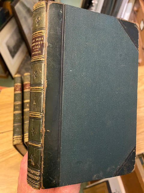 Les Trois Mousquetaires [and] Vingt Ans Apres : Suite des Trois Mousquetaires [and] Le Vicomte de Bragelonne ou Dix Ans Plus Tard. Three works in eleven volumes