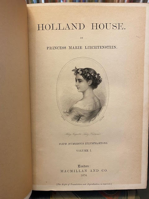 Holland House. In two volumes
