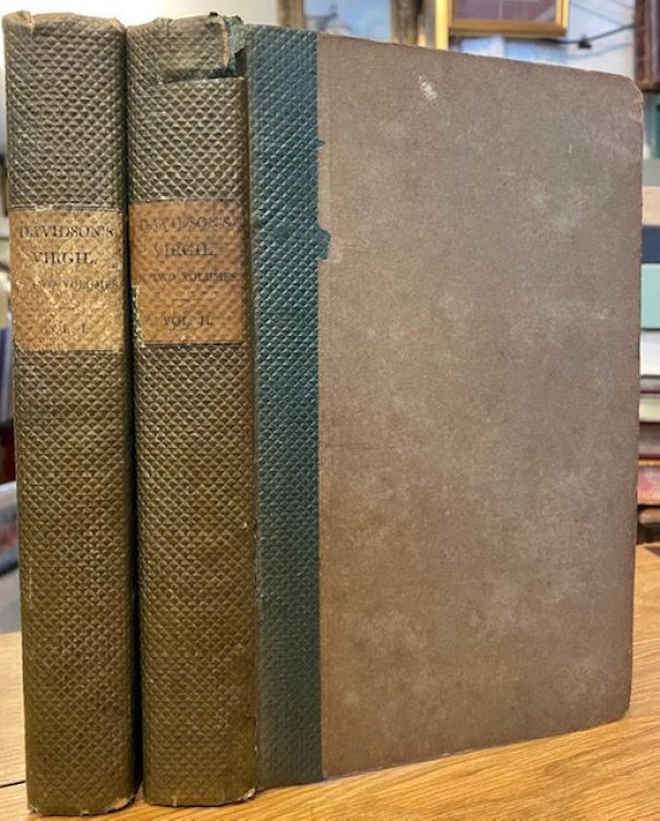 The Works of Virgil : Translated into English Prose . With the Latin Text and Order of Construction on the Same Page . [Davidson's Virgil] In two volumes