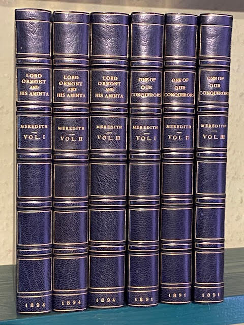 The Novels : Lord Ormont and His Aminta. One of Our Conquerors. The Egoist. The Ordeal of Richard Feverel. Diana of the Crossways. Evan Harrington. Rhoda Fleming. The Adventures of Harry Richmond. Sandra Belloni. Vittoria. Beauchamp's Career. The Shaving of Shagpat. An Essay on Comedy. The Tragic Co