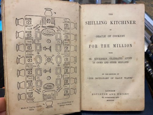 The Shilling Kitchiner: Or the Oracle of Cookery For The Million