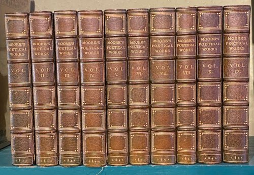 The Poetical Works of Thomas Moore; Collected by Himself in Ten Volumes