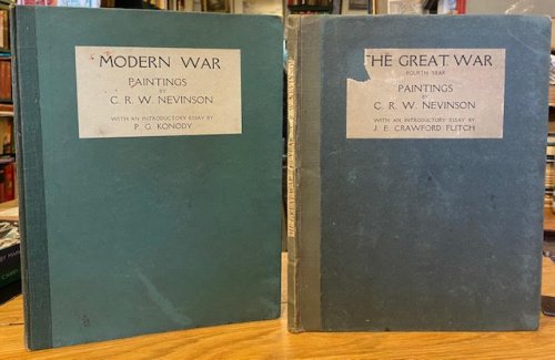 Modern War [together with] The Great War - Fourth Year - Paintings By C. R. W. Nevinson