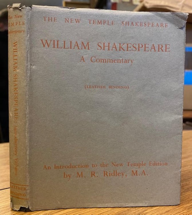 William Shakespeare: A Commentary