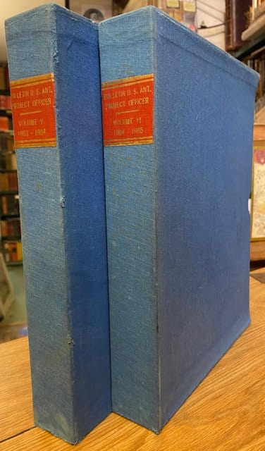 Bulletin of the U. S. Antarctic Projects Officer. Volumes V & VI.