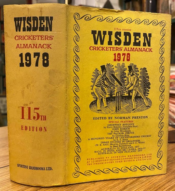 Wisden Cricketer's Almanack 1978