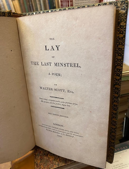 The Lay of the Last Minstrel : A Poem