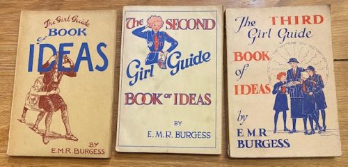 The Girl Guide Book of Ideas, The Second Girl Guide Book of Idea, and The Third Girl Guide Book of Ideas (three volumes)