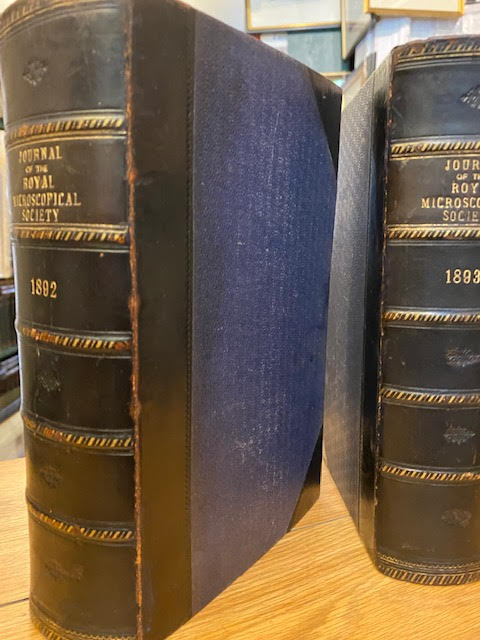 The Journal of the Royal Microscopical Society: Containing its Transactions and Proceedings and a Summary of Current Researches Relating to Zoology and Botany (Principally Invertebrata and Cryptogamia) Microscopy &c (Four volumes, 1892-5)