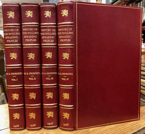 A History of the English-Speaking Peoples - The Birth of Britain ; The New World ; The Age of Revolution ; The Great Democracies