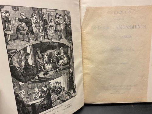Cassell's Book of In-Door Amusements, Card Games, and Fireside Fun