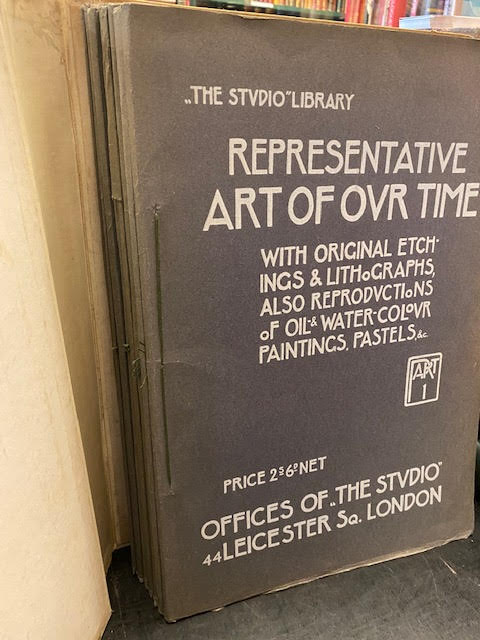 Representative Art of Our Time : With Original Etchings and Lithographs and Reproductions of Oil and Water-Colour Paintings, Pastels, etc.
