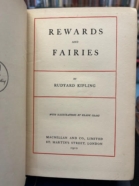 Rewards and Fairies