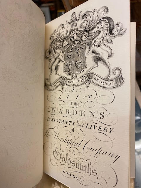Image for A List of the Wardens, Assistants, and Livery, of the Worshipful Company of Goldsmiths A List of the Wardens, Assistants, and Livery, of the Worshipful Company of Goldsmiths