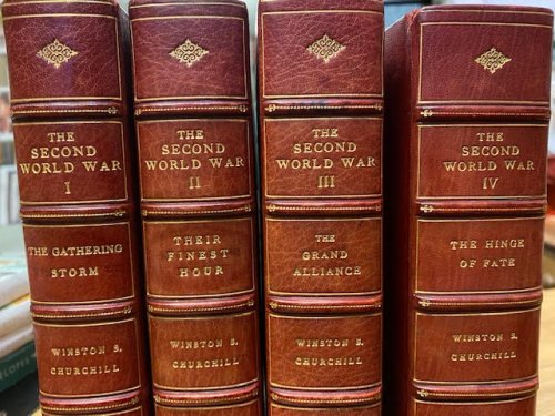 The Second World War, 4 volumes (of 6 eventually published)