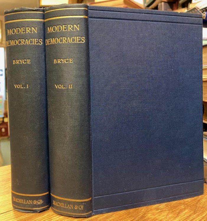 Modern Democracies. In Two Volumes.