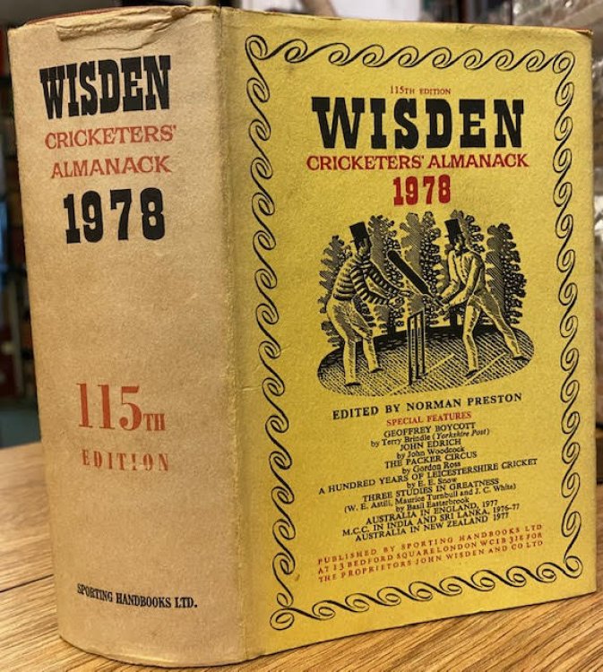 Wisden Cricketer's Almanack 1978 - 115th year
