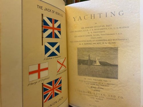 Yachting : The Badminton Library of Sports and Pastimes [Two Volumes]