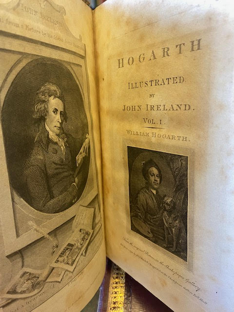 Hogarth Illustrated From His Own Manuscripts : Compiled and Arranged from the Originals (three Volumes)