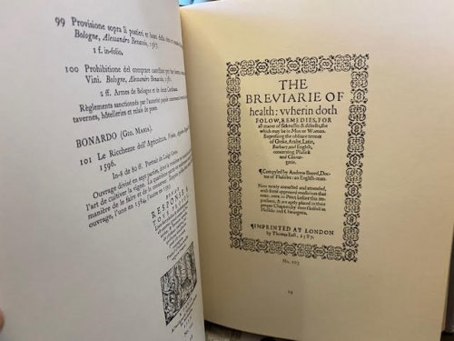 Bibliotheca Bacchica: Bibliographie Raisonnee des ouvrages imprimes avant 1600 et illustrant la Soif Humaine sous tous ses aspects, chez tous les peuples et dans tous les temps (Two volumes in one)