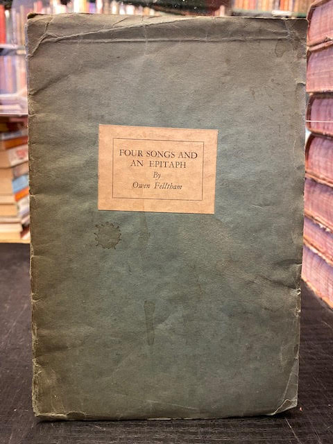 Four songs and an Epitaph