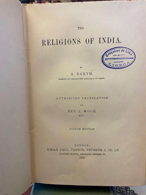 The Religions of India