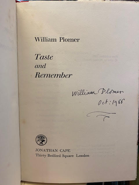 Taste and Remember