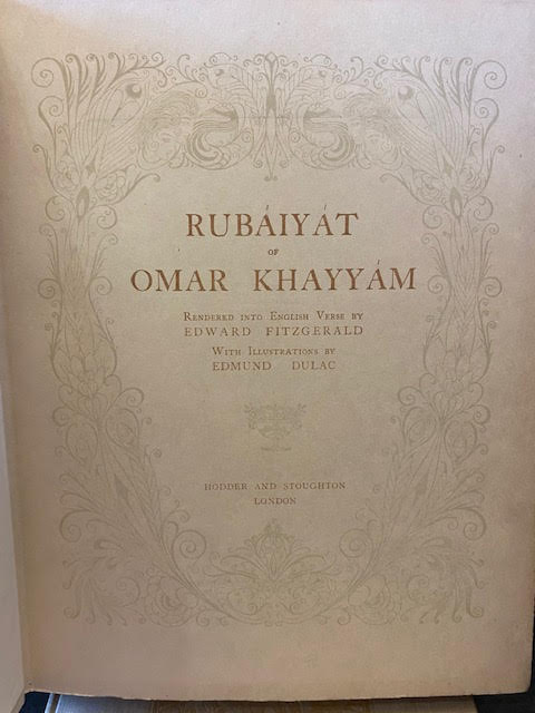 Rubaiyat of Omar Khayyam