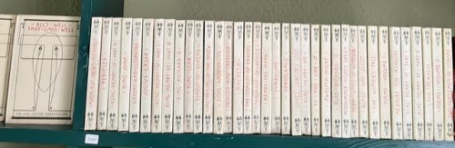 The Works of William Shakespeare [The Red Letter Shakespeare] 39 Volumes Complete