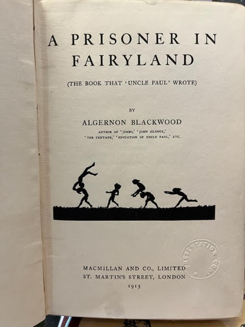 A Prisoner in Fairyland