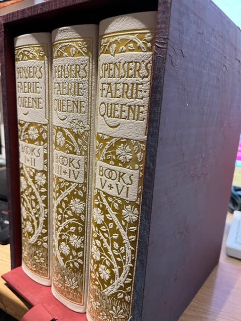 Spenser's Faerie Queene: A Poem in Six Books with the Fragment Mutabilitie. [Three Volumes]