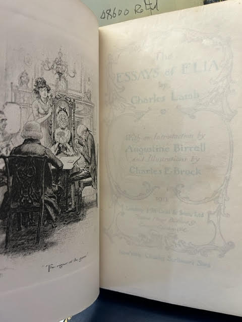 Essays of Eliia. In Two Volumes.
