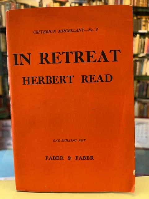 In Retreat. (Criterion Miscellany - No. 8)