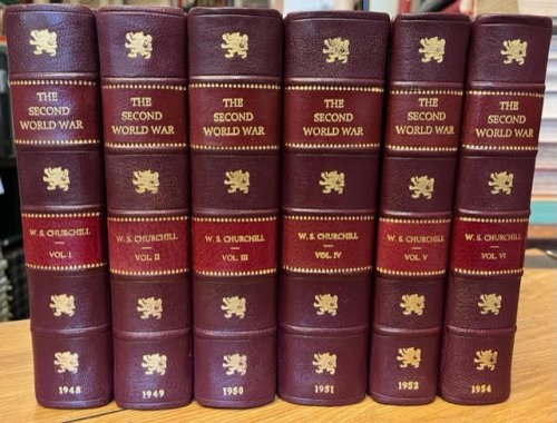 The Second World War [Six Volumes - The Gathering Storm; Their Finest Hour; The Grand Alliance; The Hinge of Fate; Closing the Ring; Triumph and Tragedy]