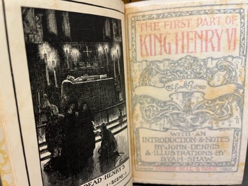 King Henry VI: The First Part. The Second Part. The Third Part. The Chiswick Shakespeare. [Three Volumes]