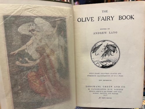 The Olive Fairy Book