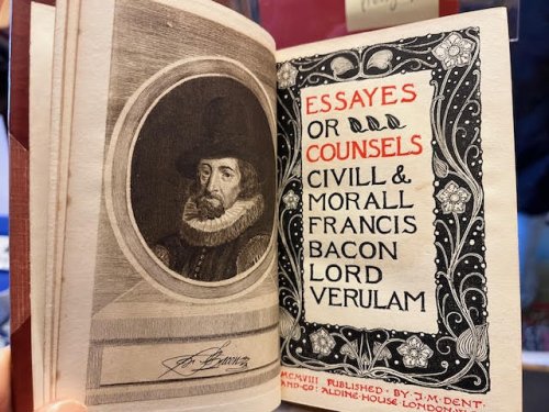 Essayes or Counsels Civill & Morall