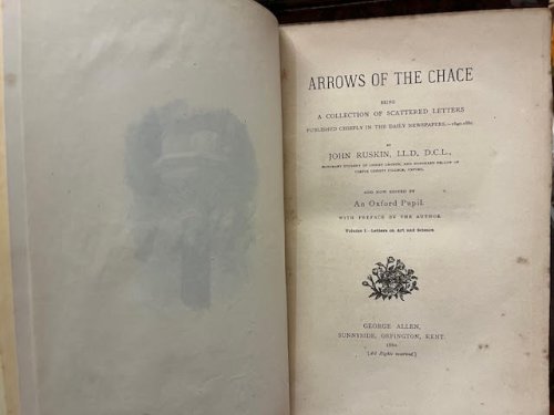Arrows of the Chace: Being A Collection of Scattered Letters Published Chiefly in the Daily Newspapers,-- 1840-1880 [Two Volumes]