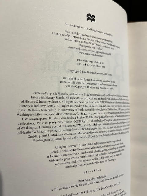 The Boys In The Boat - An Epic True-Life Journey to the Heart of Hitler's Berlin