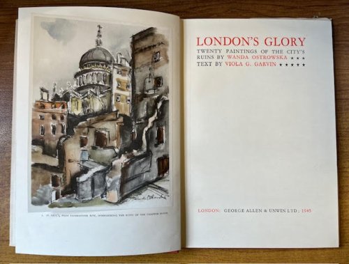 London's Glory: Twenty Paintings of the City's Ruins