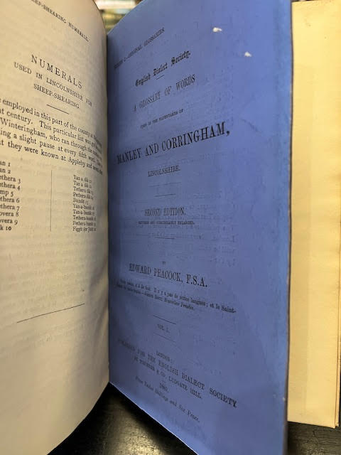 A Glossary of Words Used in the Wapentakes of Manley and Corringham, Lincolnshire