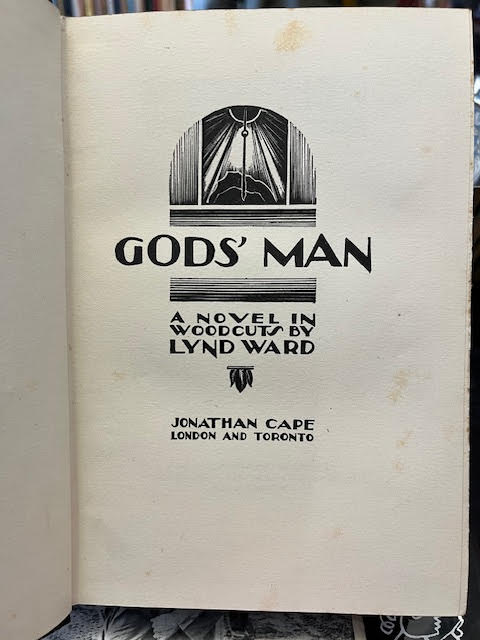 Gods' Man : A Novel in Woodcuts