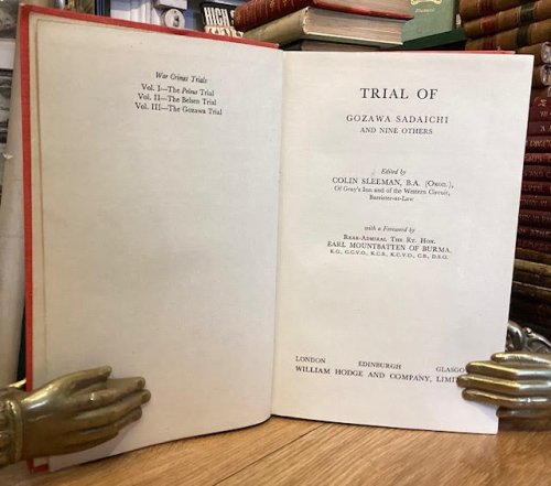 Trial of Gozawa Sadaichi and Nine Others