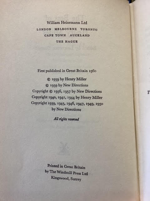 The Best of Henry Miller