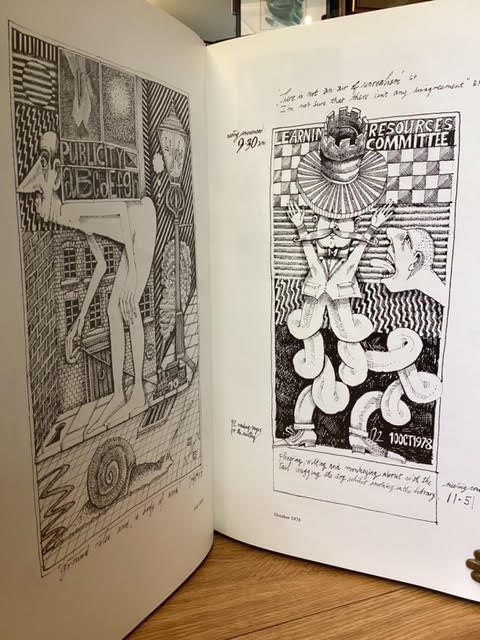 The Doodles & Diaries of John Vernon Lord