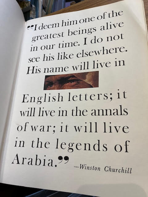 Columbia Pictures Presents the Sam Spiegel and David Lean production of Lawrence of Arabia [Royal World Premier Programme]