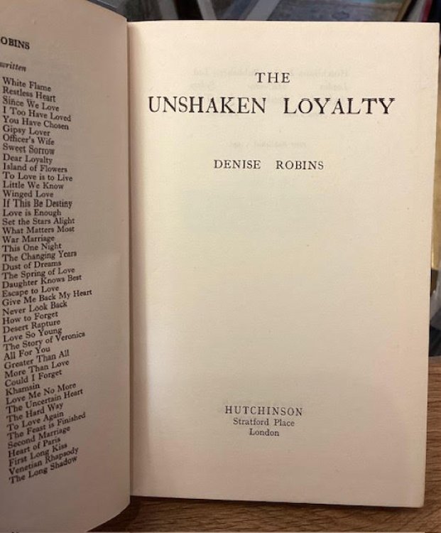 The Unshaken Loyalty